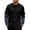 Dark Blue #020, variant on Mens Long Sleeve Shirts Spliced Sweatshirt Workout Athletic Quick Dry Basic Shirt Casual Fall Outfits, S