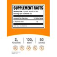 thumbnail image 2 of Polvo de L-Ácido Aspártico BulkSupplements 100 g Sin Gluten, 2 of 5