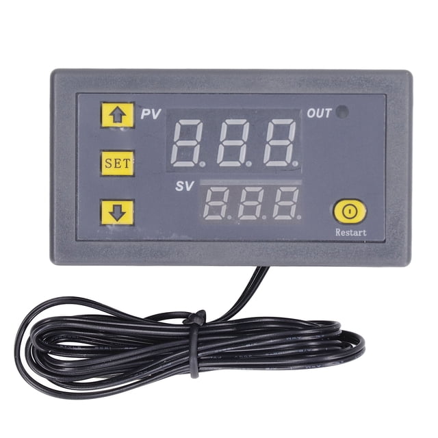 Module de Contrôle de Température Affichage Numérique LED Boîtier ABS Mini Thermostat 110220V pour Réfrigérateur