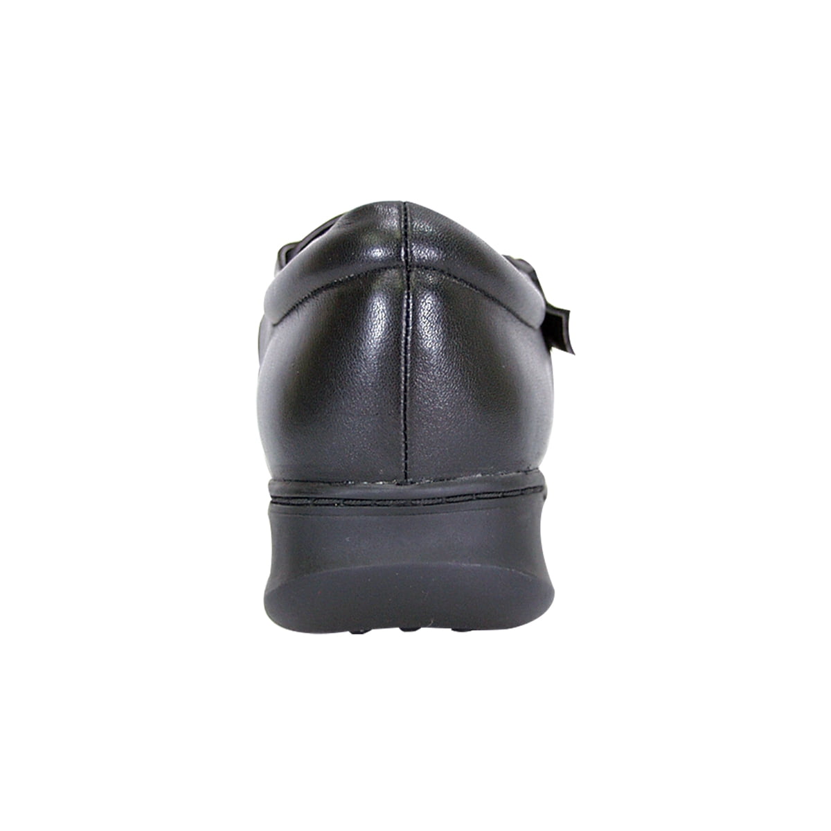 24 HOUR COMFORT Flora Wide Width Professional Sleek Shoe BLACK 5