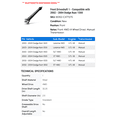 thumbnail image 2 of Front Driveshaft 1 - Compatible with 2002 - 2004 Dodge Ram 1500 - Autopart Premium, 2 of 2