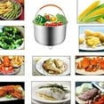 thumbnail image 5 of Steamer Insert Steamer Pot Stainless Steel Basket Rice Steamer Pressure Cooker, 5 of 5