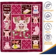 thumbnail image 4 of JXNUO Frog Blanket Gifts for Women Kids, Cute Frogs Stuff Decor Throw for Frog Lovers Soft Plush Lightweight Fleece Cozy Couch Bedroom Animal Birthday Gifts for Adults Teen Boys Girls, 4 of 6