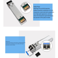 thumbnail image 5 of 5X SFP Optical Module Gigabit Single-Mode Optical Module SFP--LX-SM1310 20KM Dual Fiber 1.25G for H3C, 5 of 5