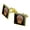 Gold, variant on Skull Day of the Dead Southwestern Square Cufflink Set - Silver or Gold