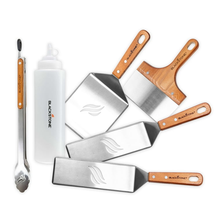 Blackstone Deluxe Stainless Steel 6-Piece Spatula Griddle Kit