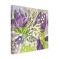 thumbnail image 2 of Trademark Fine Art 'Bright Life I Purple Yellow Line Crop' Canvas Art by Mary Urban, 2 of 3