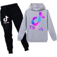 thumbnail image 1 of Sudadera con capucha conjunto Casual novedad sudadera 2 piezas ropa de moda para niñas niños Xemadio WRMH-138-57, 1 of 5