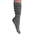 thumbnail image 5 of Slouchy Socks for Women Pack 3 Pairs Cotton Shoe Size 5 to 10 - Gray, 5 of 17