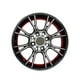 thumbnail image 4 of Paquete 4 Rines 14 4×100 114.3 Aveo Versa City Avanza IMP Wheels Modelo D2797460-28 Negro, 4 of 4