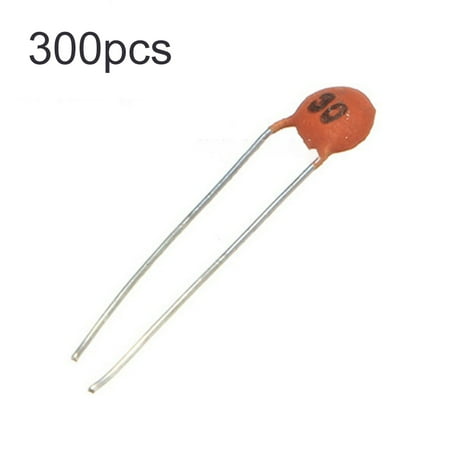

AOKID Capacitors 300Pcs 30 Values Ceramic Capacitor Electronic Components DIY Parts Assorted Kit