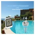 thumbnail image 2 of Wireless Digital Swimming Thermometer Clock Outdoor Floating Aquarium Water Temperature Monitor ,Higher Accuracy, 2 of 6