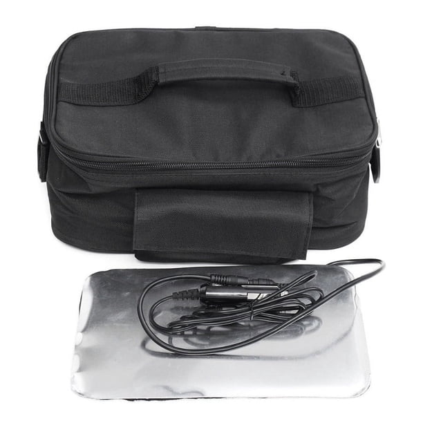 Portable 12V Car SUV Mini Lunch Bag Oven Food Heater with Cigarette Lighter  Plug