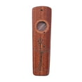 thumbnail image 3 of Wood Kazoo Flute Classic Wooden Kazoo Play Guitar Ukulele Accompaniment Harmonica Diaphragm Wind Instrument, 3 of 8