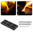 thumbnail image 3 of unbranded De Ingote De Grafito Negro Para Fundir Oro Plata Cobre Y Aluminio Con Conductividad Térmica Eficiente, 3 of 8