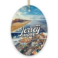 thumbnail image 7 of Vibrant Jersey Shore Ceramic Ornament, Tropical New Jersey Vacation in Atlantic Ocean Christmas Souvenir, 7 of 7