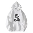 thumbnail image 1 of Sudadera Con Capucha Y Cordón Para Hombre Con Oso, 1 of 8