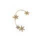 thumbnail image 2 of Pendientes de oro con forma de copo de nieve y diamantes a la moda para mujer, pendientes con Clip para la oreja perforada, 1 ud. Wmkox8yi  sjalhkljlk4823, 2 of 3