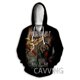 thumbnail image 3 of Nueva sudadera con capucha con cremallera y estampado 3D de Powerwolf para hombre, sudadera deportiva de estilo hip hop callejero para exteriores, abrigo informal con capucha para hombre, 3 of 5
