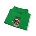 thumbnail image 4 of Black Santa Sleigh Unisex Heavy Blend™ Hooded Sweatshirt, 4 of 9