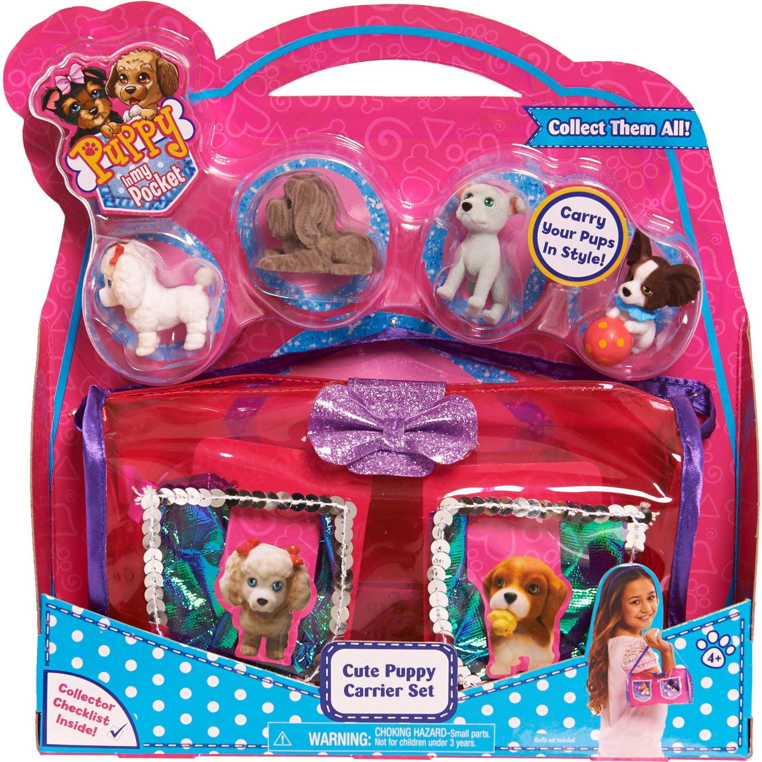 puppy in my pocket carrier