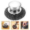 thumbnail image 2 of Miangastore Stainless Steel Scrubber With Handle For Pots And Pans Non-Scratch Scrubber For Tough Stains Kitchen Scrubbing Tool For Dishes And Barbecue Grills, 2 of 9