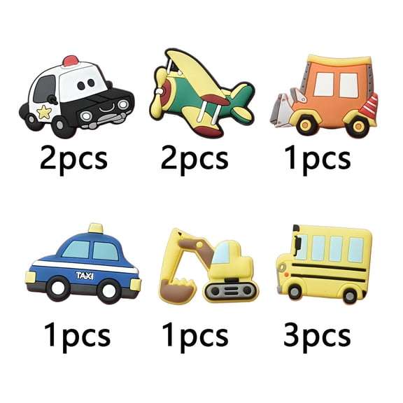 CCOCC 2026 New 10Pcs Fridge Magnets,Rubber Sticky Magnets,Mini Magnets,Style1