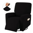 thumbnail image 1 of Recliner Slipcover With Portable Pockets - 1pcs Slipcover for Sofa Chair Recliner - Spandex Stretch Anti-Slip Furniture Protector Cover, 1 of 2