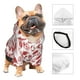 thumbnail image 3 of Fotbe Red Football Sudadera con Estampado para Perros Pequeños – Suéter con Capucha para Mascotas, Tela Suave de Forro Polar con Bolsillo-Large, 3 of 7