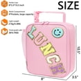 thumbnail image 3 of Bolsa Térmica para Almuerzo GYEUKHAM para Mujeres, Niñas y Adolescentes Rosa, 3 of 9