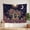 B, variant on XaaKee Tapestry Mandala Alien Fungus High-Quality Polyester Tapestry Wall Hanging Large Wall Tapestry 60x40Inch