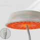 thumbnail image 5 of Fiudx Calentador Flotante con Pico de Agua, Control Termostático, Ahorro de Energía, Control Inteligente de Temperatura, Apto para Piscinas y Fuentes, Color Blanco, 18,5 X 18,5 X 6,78 Cm, 5 of 6