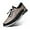 Khaki, variant on Men's Casual Leather Shoes Non Slip Loafers Fashion Sneakers Comfortable Work Office Dress Driving Walking Shoes
