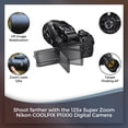thumbnail image 5 of Nikon COOLPIX P1000 16MP 125x Zoom Camera (New) with Wi-Fi + 64GB SD Card + Bag + Kit, 5 of 8
