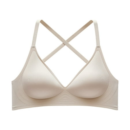 Women s Backless Bras Seamless Push-Up U-Shaped Back Underwear Everyday Bras Full Coverage Breathable Bra