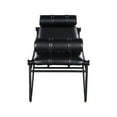 thumbnail image 6 of Meridian Furniture Gatsby Black Vegan Leather Bench, 6 of 8