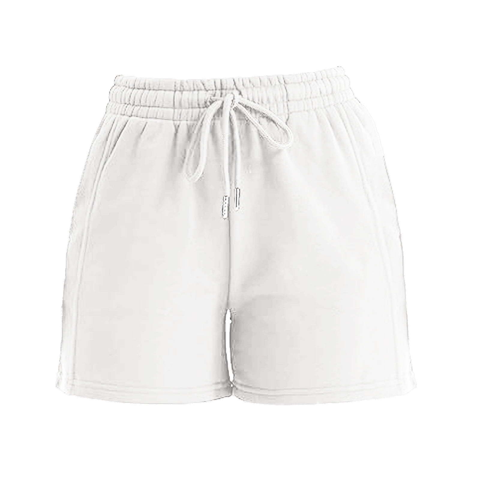 Daznico Women's Training Shorts with Pockets - Elastic Drawstring