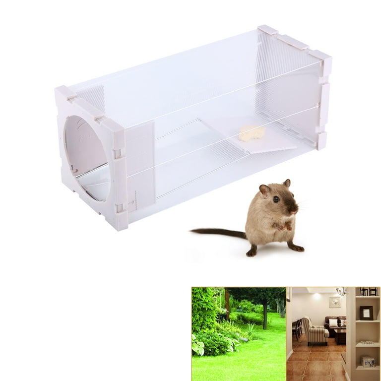EPA Humane Plastic Rodent Rat Bait Station Live Catch Mouse Trap Cage 
