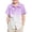 Purple, variant on XEGLSBU Boys Short Sleeve Shirts Size 7/8 Boys Button down Shirts Short Sleeve Gradient Shirt Kids Summer Casual Beach Shirts Blue Size 13-14 Years