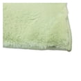 thumbnail image 3 of Mainstays Rabbit Faux Fur Accent Area Rug, Mint, 30 in x 45 in, for Bedroom, Living Room, Dining Room., 3 of 5
