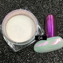 Iridescent Aurora Mermaid Pearl DustKit for Gel Nails Manicure,Chrome Nail Powder Mirror Glitter Effect Pigment,DIY Nail Art Decoration