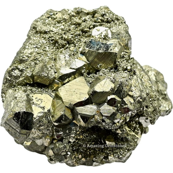 Pyrite Crystal Raw Stones (2 Pieces)