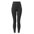 thumbnail image 5 of Womens High Waist Leggings Squat Proof Ankle Length Leggings Slim Fitting Stretchy Tummy Workout Yoga Pants Drawstring Loose Pants Black L, 5 of 6