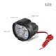 thumbnail image 5 of Scienceny 9-85V 4 luces LED para motocicleta luz LED de alta potencia Super brillante blanco 5700 ~ 7000K para motocicleta Scooter iluminación Accesorios para motos Scienceny VI006024-00, 5 of 6