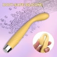 thumbnail image 5 of TLUDA Rechargeable G Spot Vibrator Magic Wand Vibrator Adult Sex Toys for Women Yellow, 5 of 8