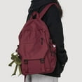 thumbnail image 4 of 15.6 Inch Lightweight Laptop Backpack for Students, Waterproof School Bag for College & Travel, Ideal Gift for Friends and Family, Red, 4 of 11