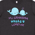thumbnail image 4 of Inktastic My Grandpa Whale-y Loves Me Youth T-Shirt, 4 of 5