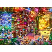 Brain Tree - Beach Shack 1000 Piece Puzzle for Adults - Unique Puzzles for Adults 1000 Pieces and up with Droplet Technology for Anti Glare & Soft Touch - 27.5Lx19.5W