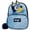 bluey, variant on Hello Kitty 9” Micro Mini Backpack Purse Featuring 3D Ears & Bow, Sherpa & Sequin Material, & Pompom Dangle, Pink