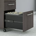 thumbnail image 3 of Bush Business Furniture 400 Series 3 Drawer Mobile File Cabinet Storm Gray 400SMP3BBFSG, 3 of 6